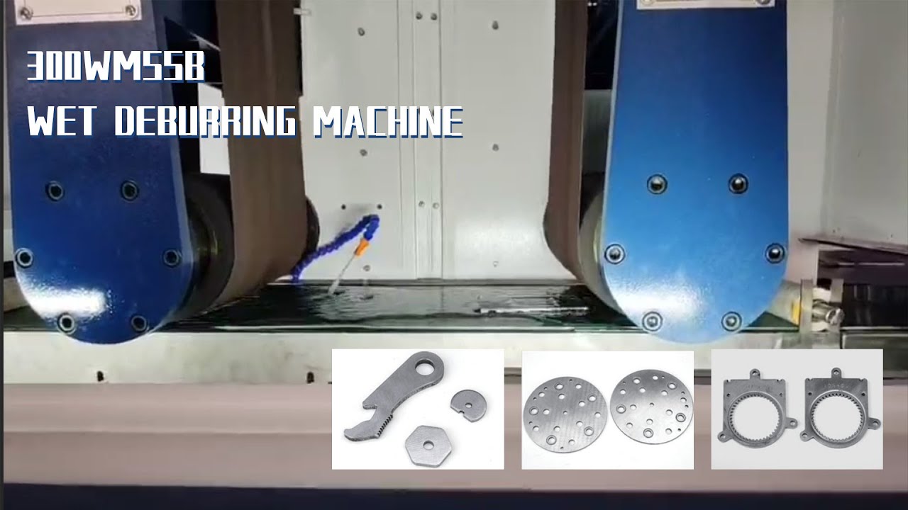 ERSM 300WMSSB Wet Deburring Machine for Precision Punched Parts