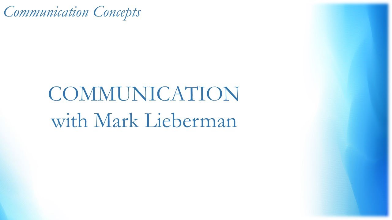 Communication Concepts