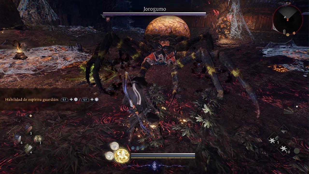 Nioh 3 LA 🕸️🕷️ Jorogumo
