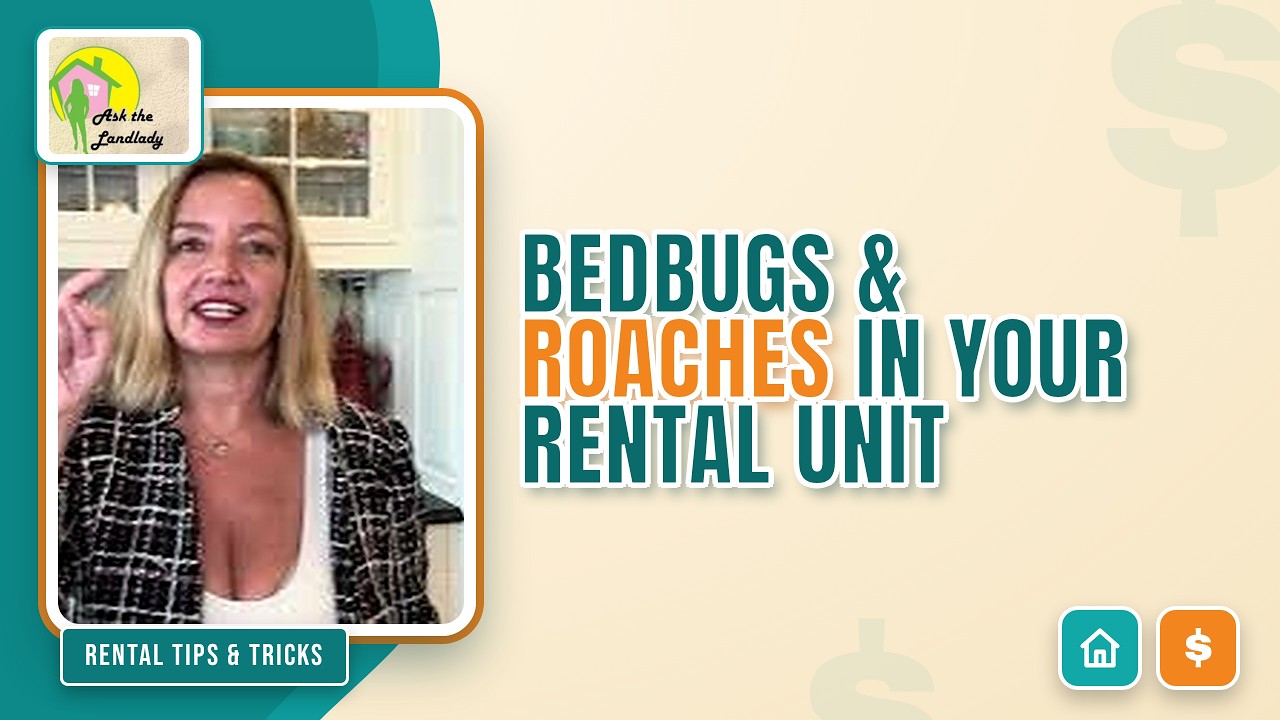 Landlords: Exterminating Roaches and bedbugs in your apartments and rental property