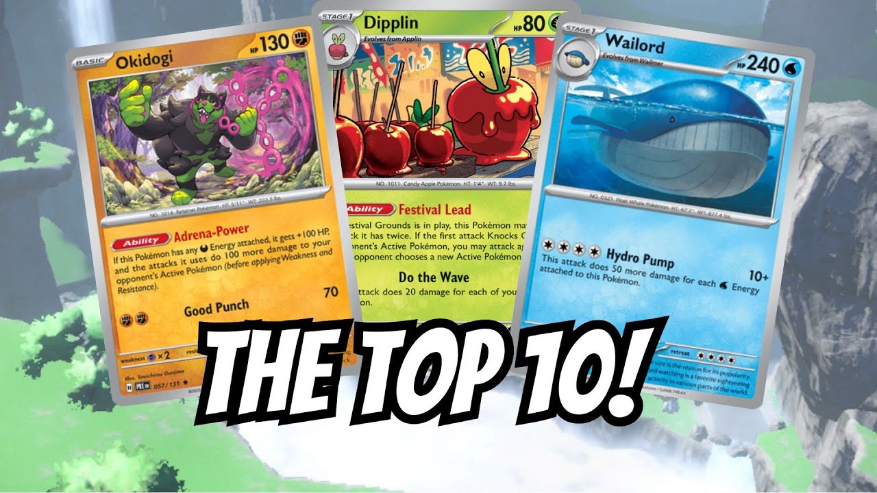 The Top 10 Pokemon TCG Budget Decks! (Journey Together edition)