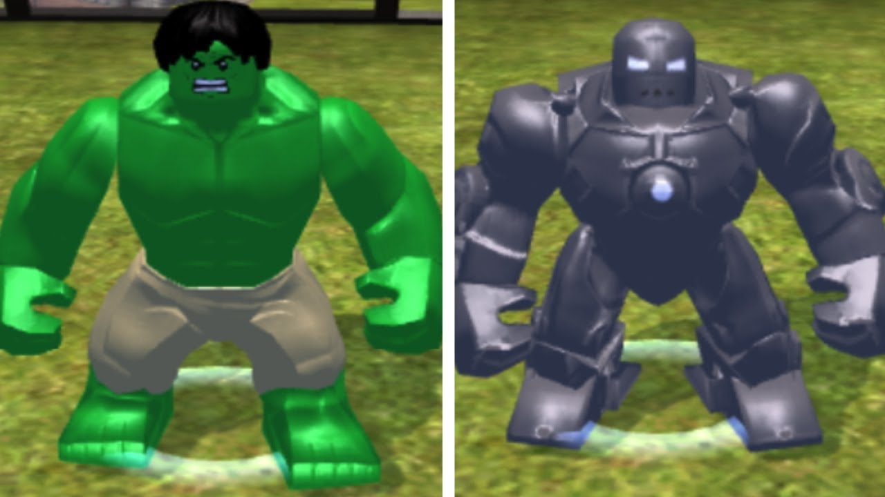 LEGO Marvel’s Avengers (Vita) Hulk & Iron Monger Free Roam Gameplay