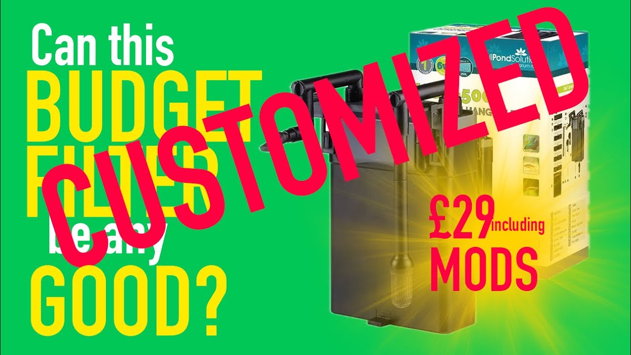 Modifying one of the best budget filters