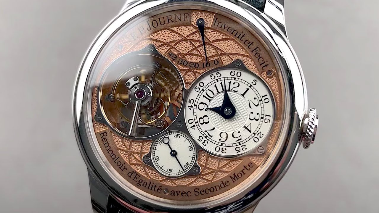 F.P. Journe Tourbillon Souverain "Labyrinth Engraved Dial" Review | S-TN REG PT 40 A RG
