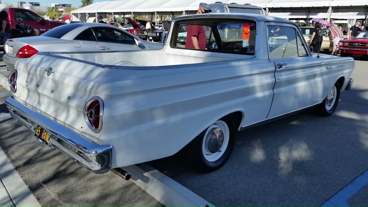 1965 Ford Falcon Ranchero Restored SOLD $15,250 Auction 6 Cylinder 3 Speed Two Year Only Model 64 65