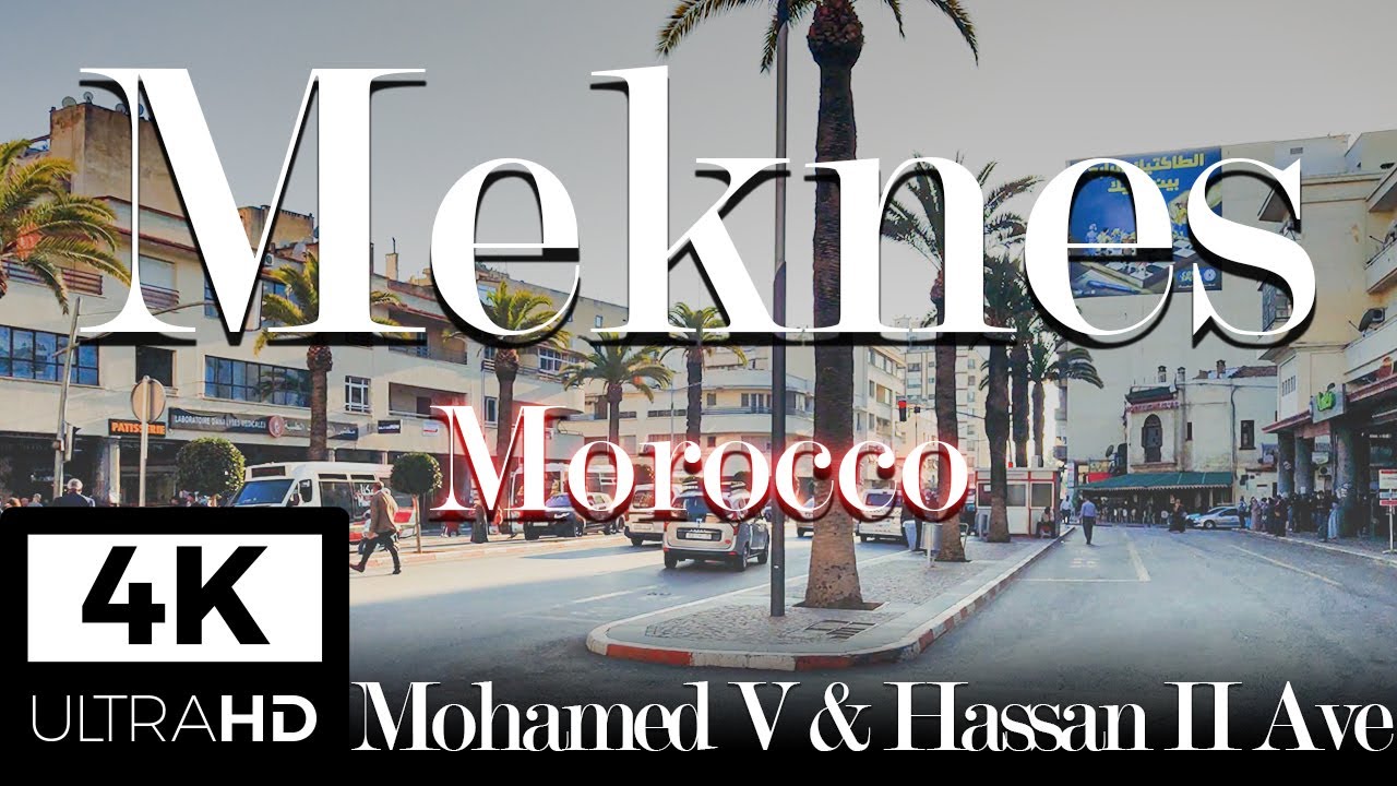 Hamria - Part 1 - Meknes Morocco Walking Tour [4K]