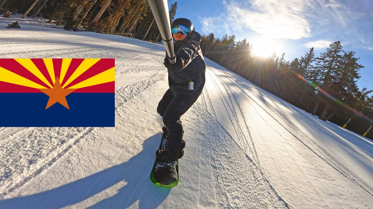ARIZONA Snowbowl Snowboarding. That's It...