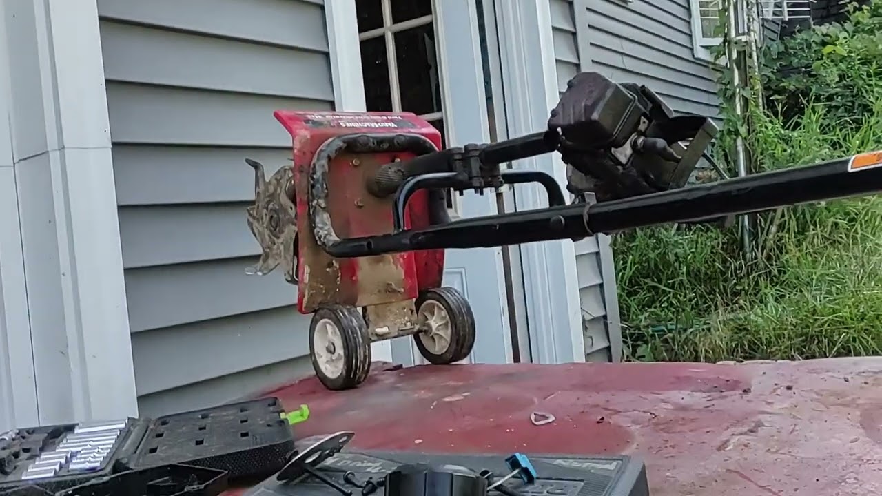 2003 yard machines (PART 1)  31cc cultivator 