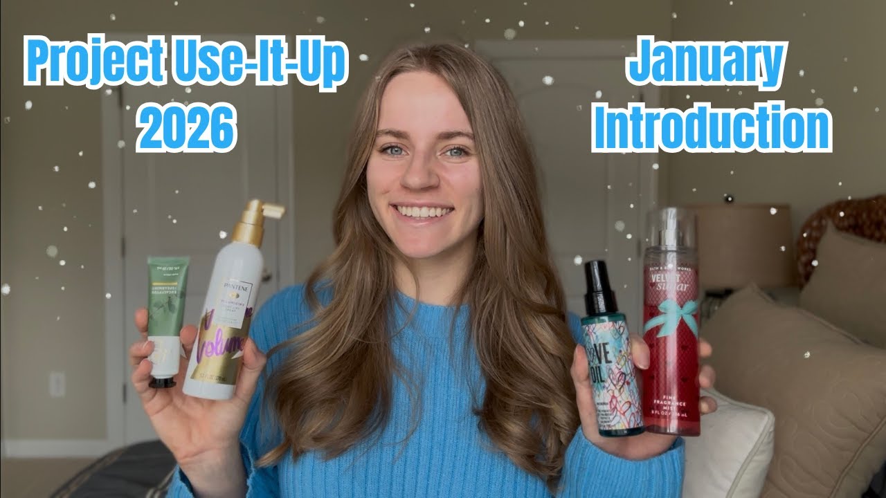 Project Use-It-Up / Project Pan 2026 January Introduction | Bath & Body Works, Haircare, & Makeup!!
