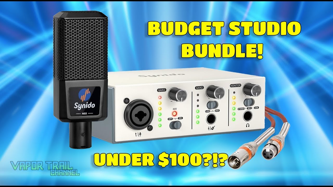 Can This $100 Audio Bundle Compete with Focusrite? | Synido LiveMix Review