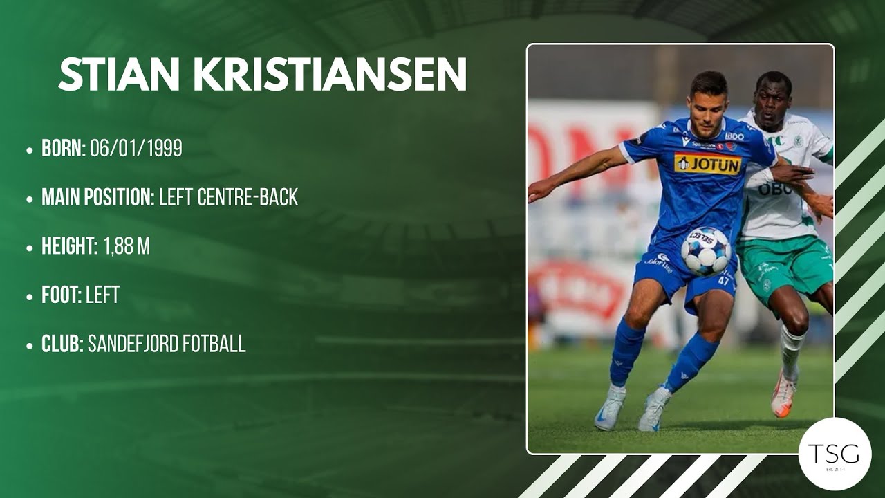 Stian Kristiansen - 2025 Highlights- Central Defender - Sandefjord Fotball