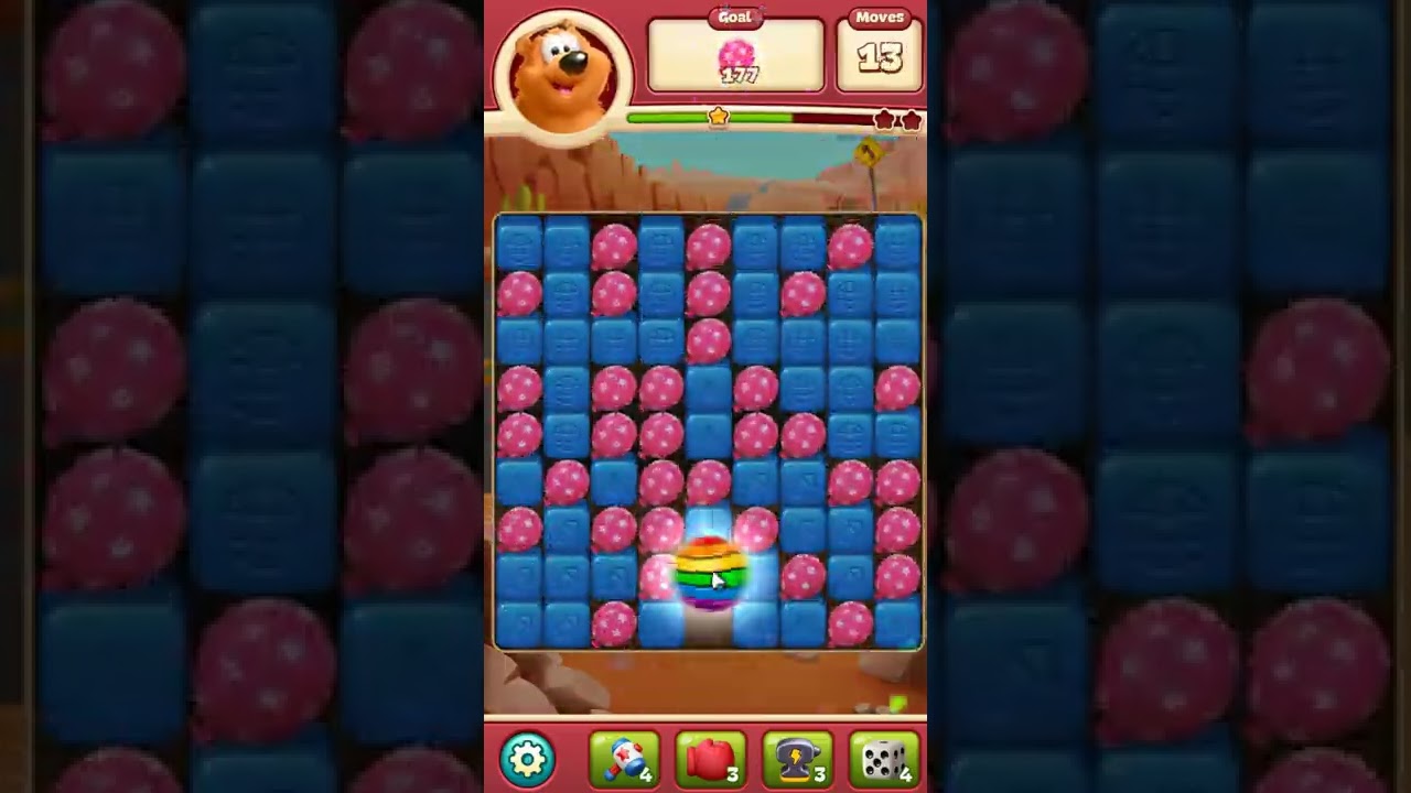 Toon Blast Level 20 No Boosters