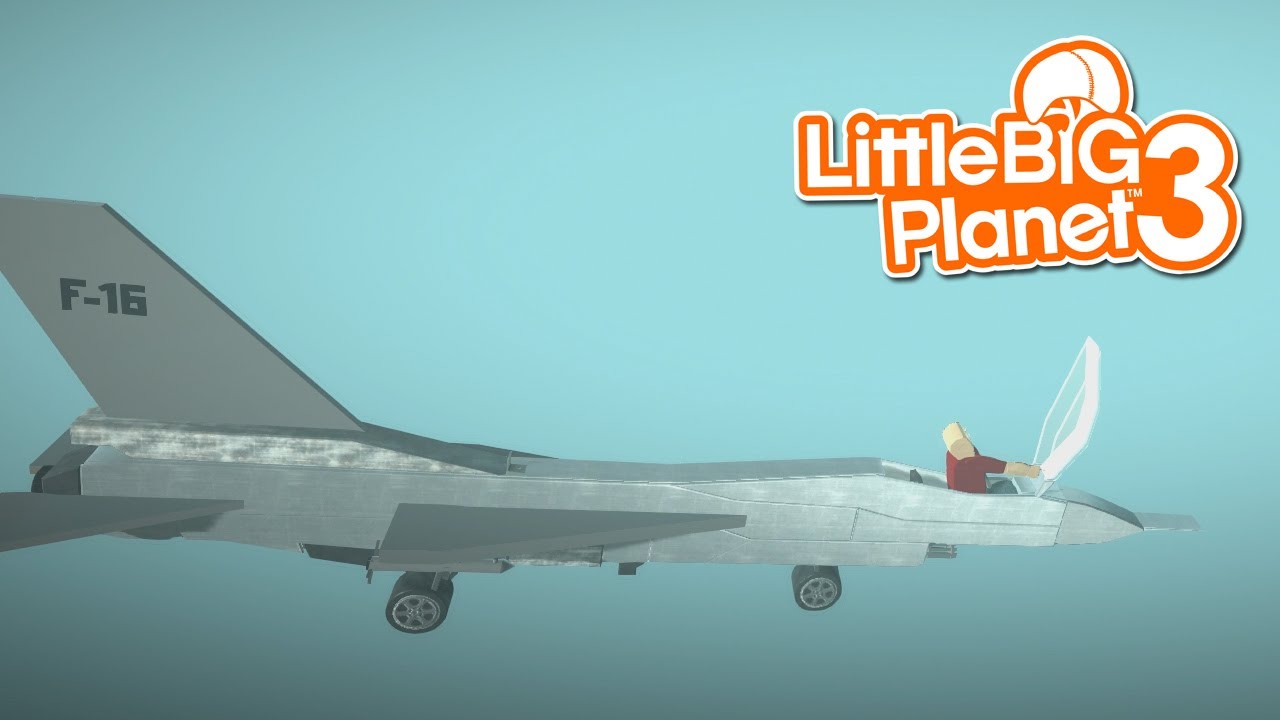 TOP GUN BOB - Bob Flies a Jet [LittleBigPlanet 3] PS5 Gameplay