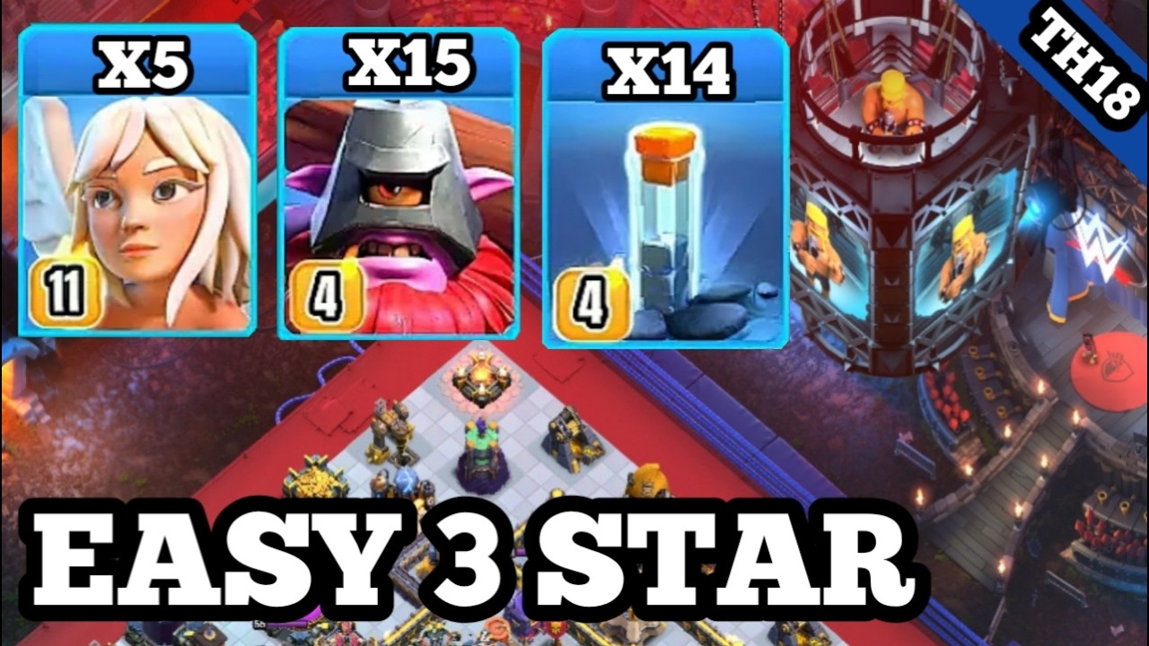 Healer thrower totem spell attack I best th18 attack strategy clash of clans