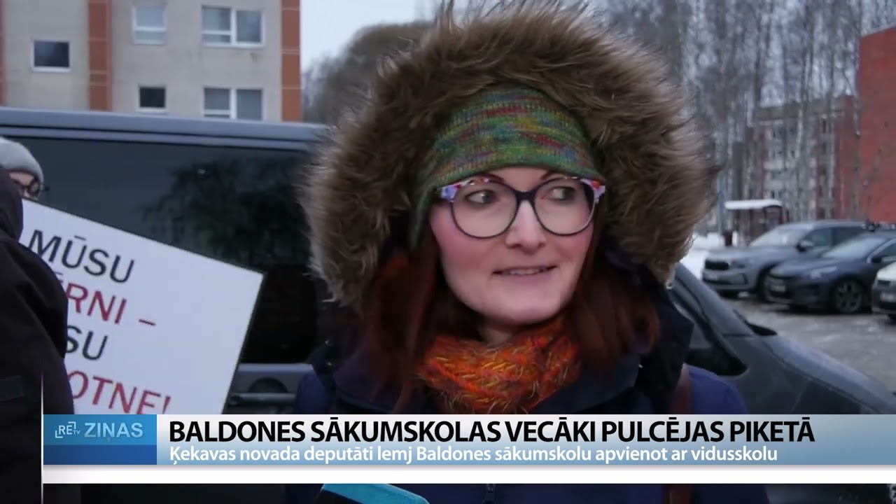 Baldones sākumskolas vecāki protestē pret skolas pievienošanu vidusskolai