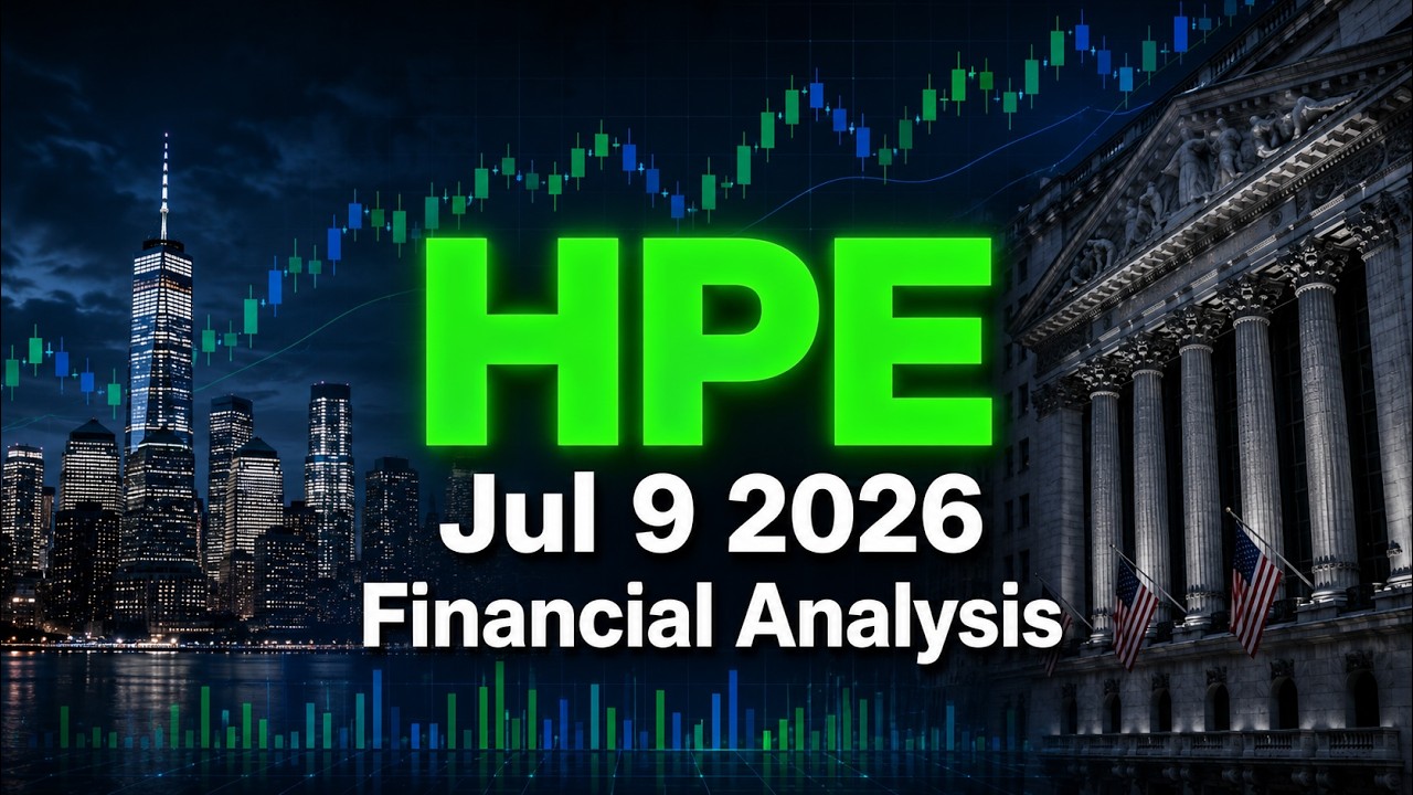 Институциональное исследование акций и оценка стоимости HPE на 2026 финансовый год $HPE #HPE #фон...