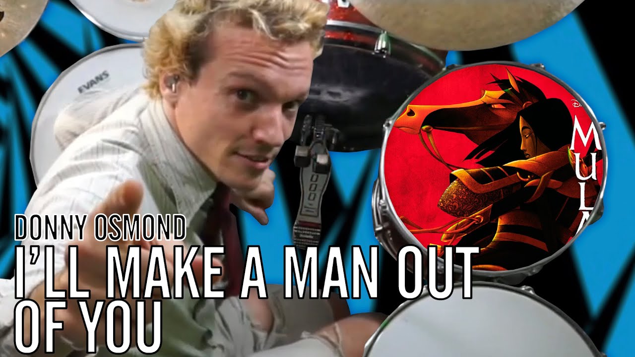 Donny Osmond - I'll Make A Man Out of You | Office Drummer