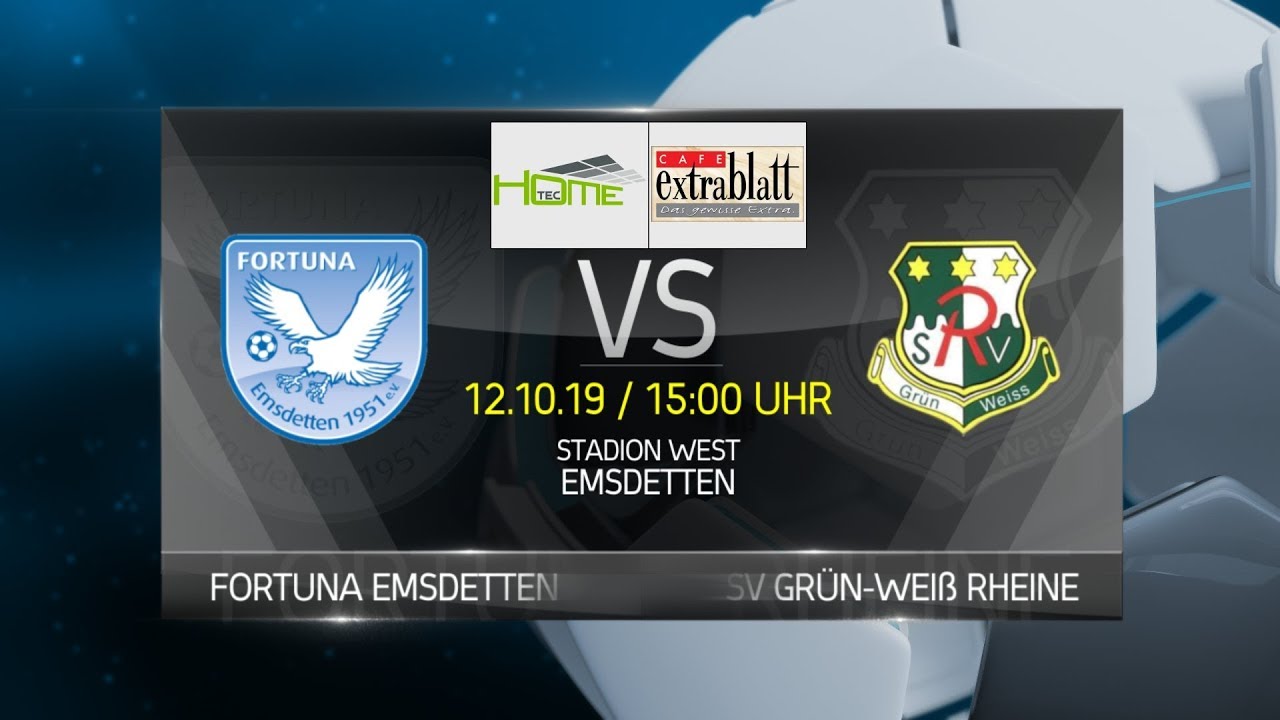 HEIMSPIEL 19/20 - Spiel der Woche #10 / Fortuna Emsdetten - GW Rheine