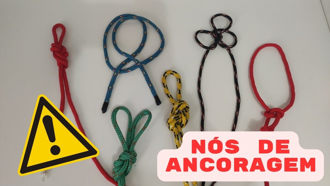 NÓS | Aprenda como fazer os principais nós de ancoragem para acesso por cordas pela NR35