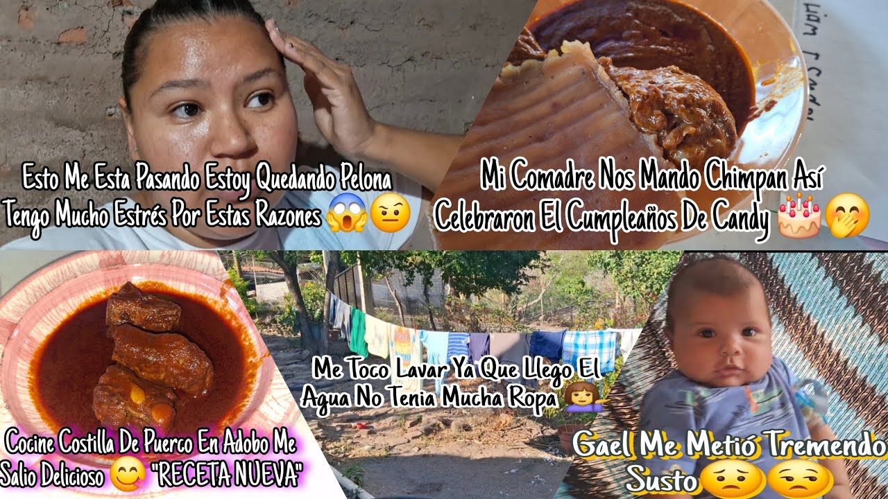 ESTO ME ESTA PASANDO ESTOY QUEDADO PELONA TENGO MUCHO ESTRES😱/MI COMADRE NOS MANDO CHIMPA CELBRAN🎂🤭