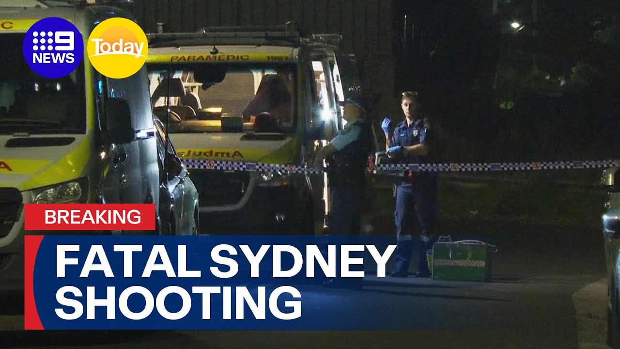 Man dead and another in hospital after Sydney west shooting | 9 News Australia