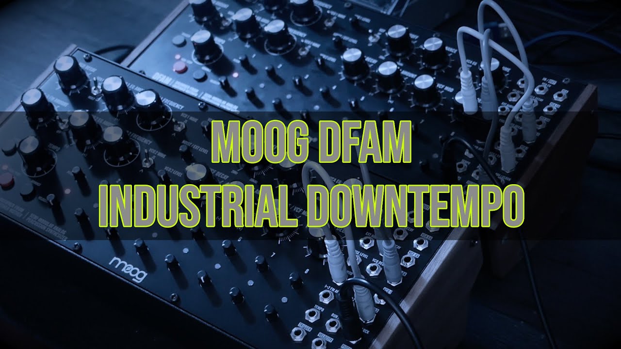 Moog DFAM  industrial downtempo