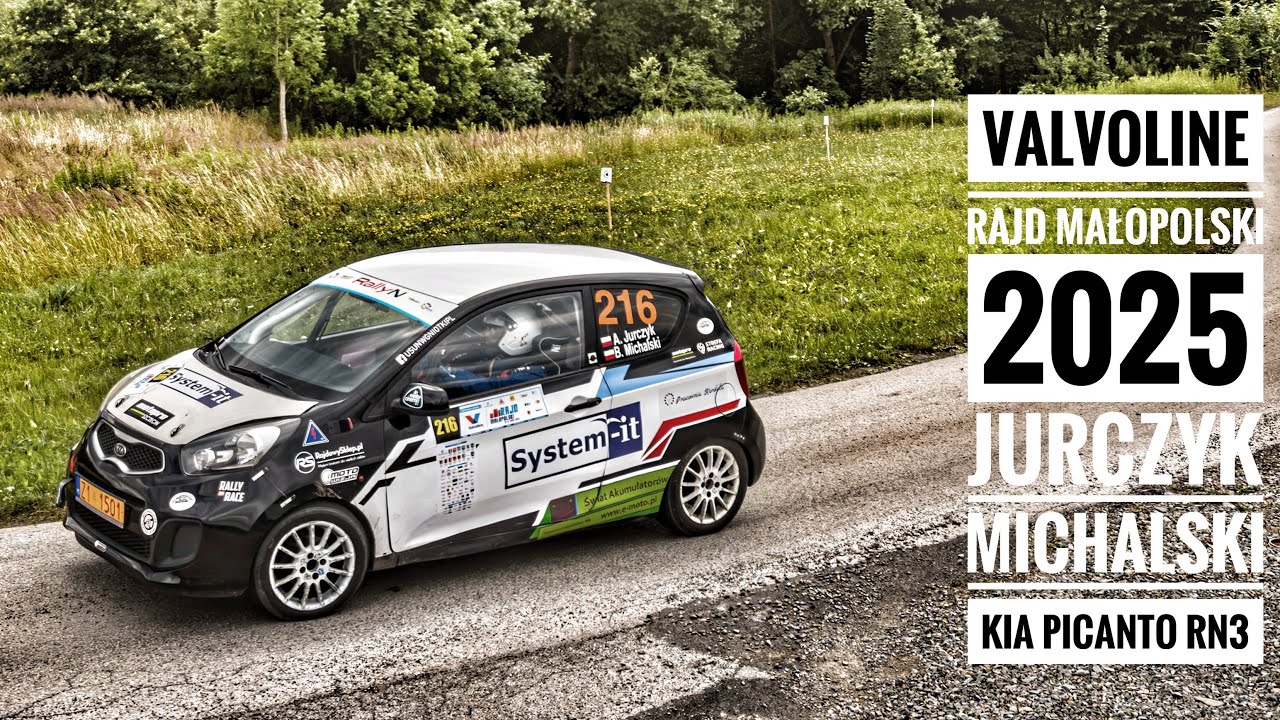 Valvoline Rajd Małopolski 2025 - JURCZYK/MICHALSKI - KIA PICANTO RN3