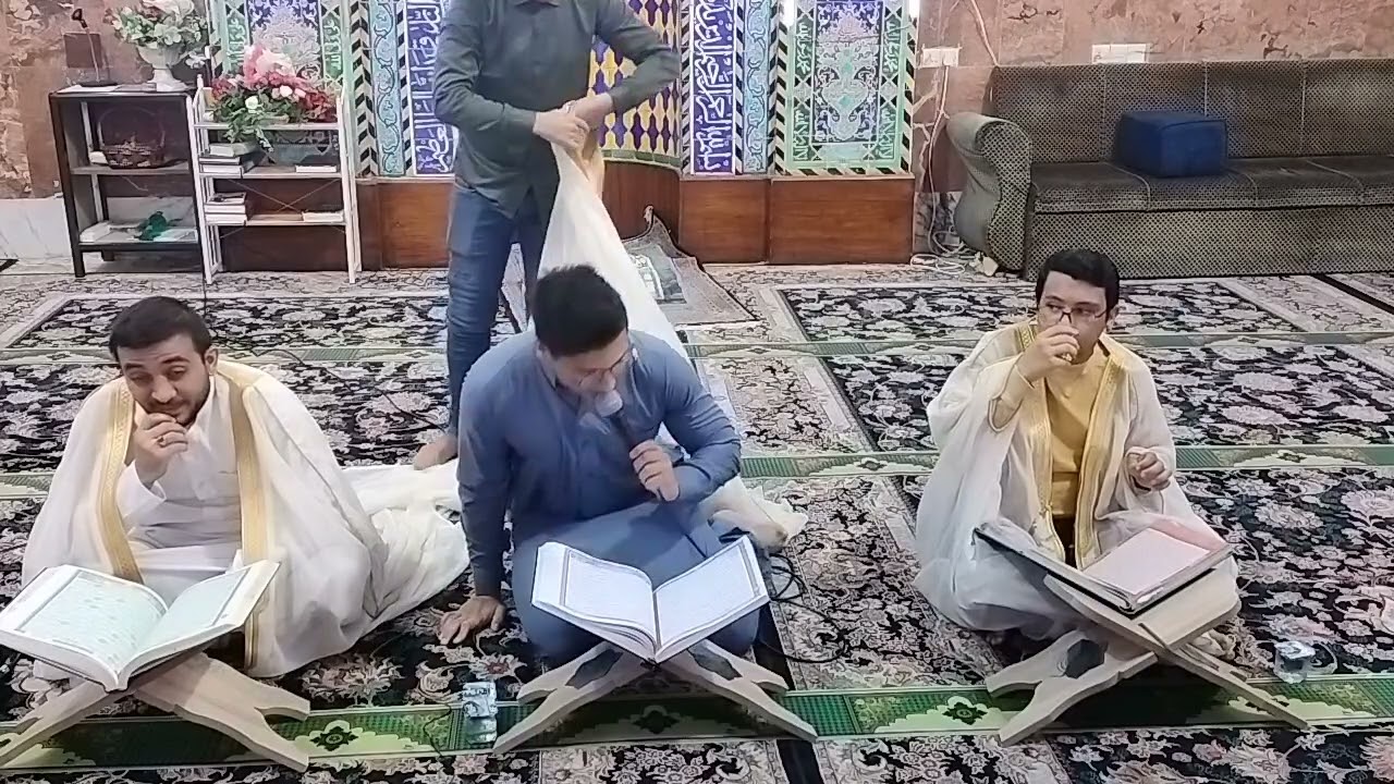 الختمة القرانيه الرمضانيه ليلة 16 رمضان 1446 ه‍
