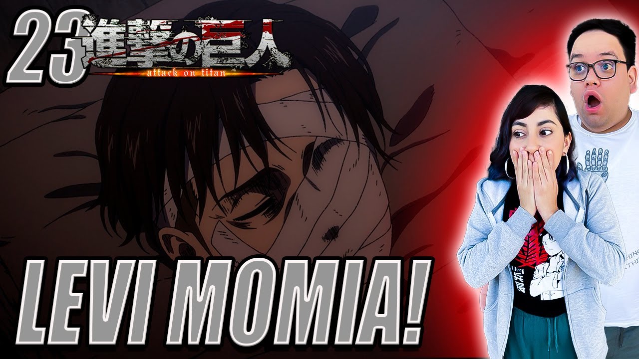 ESTA VIVO!! 😲|⚔️SHINGEKI NO KYOJIN T4 CAP 23 | REACCION