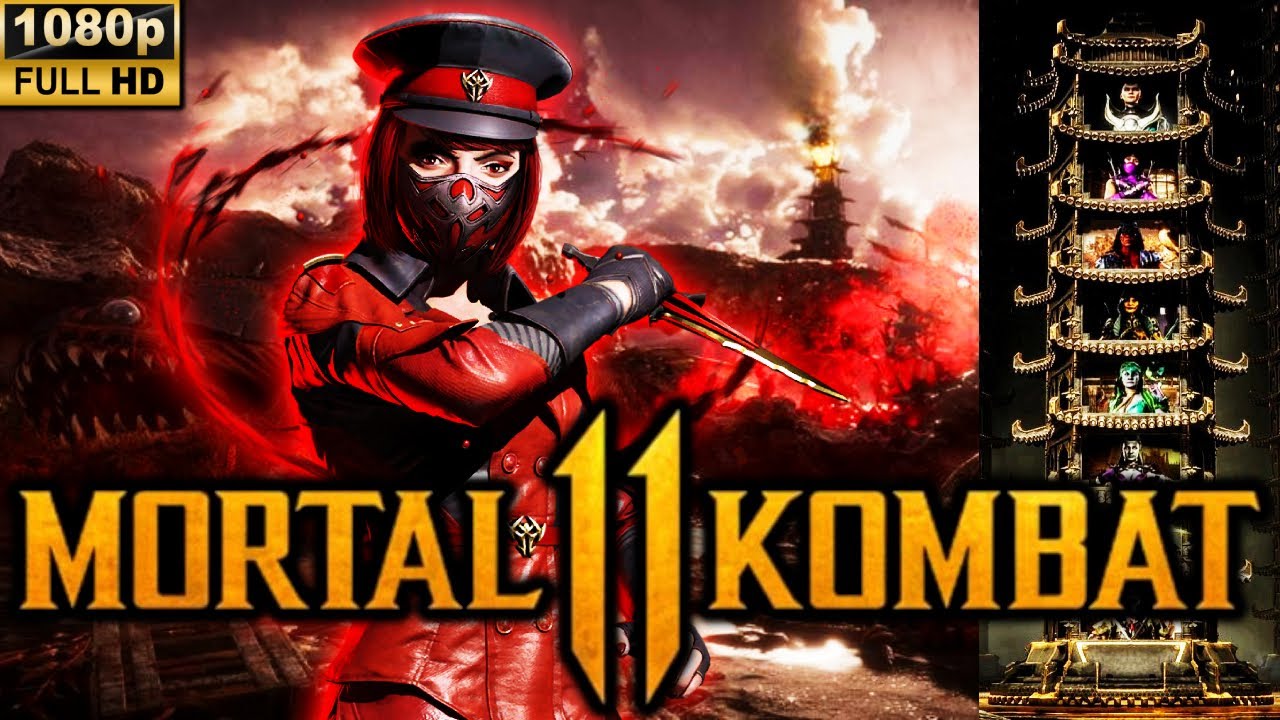 MK11 *KOLD WAR SKARLET* KLASSIC TOWER GAMEPLAY!! (ENDING) 1080p 2022