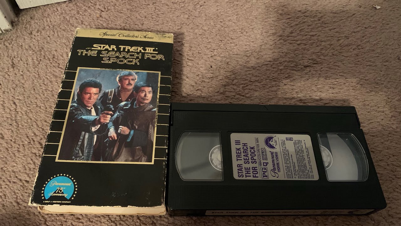 Opening to Star Trek III: The Search for Spock 1986 VHS
