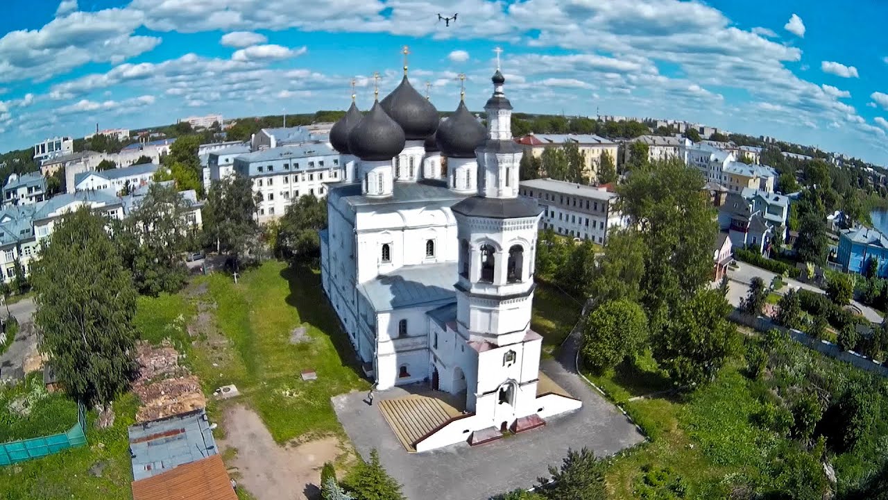 Полеты над Северной Фиваидой. Фильм 3. Древние храмы Заречья Вологды