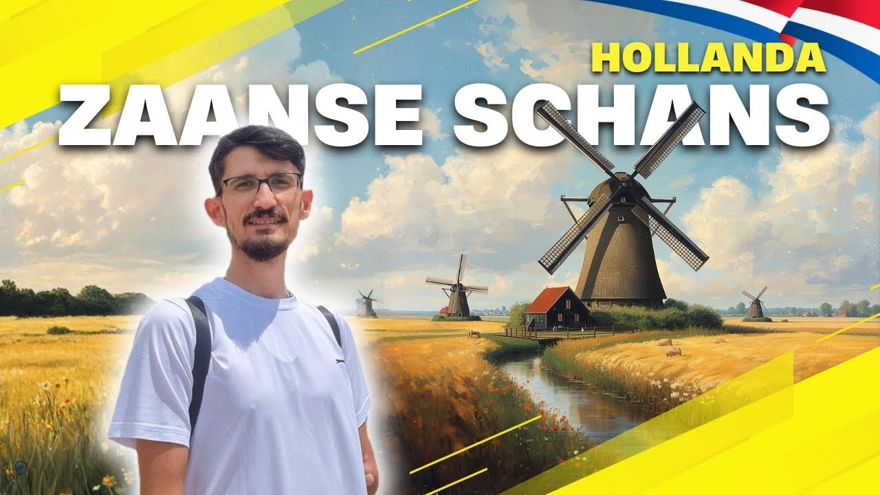 Hollanda’da Masal Gibi Bir Köy! 😮 Yel Değirmenleri