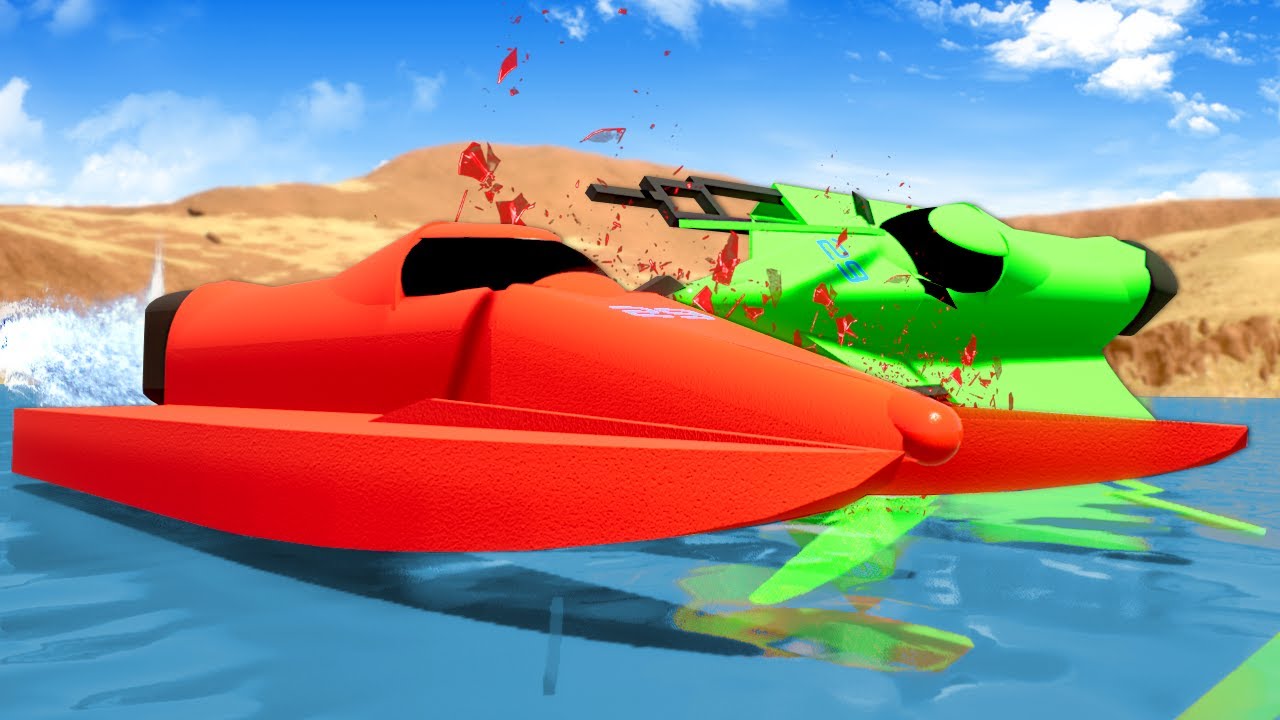 INTENSE LEGO BOAT RACE! - Brick Rigs