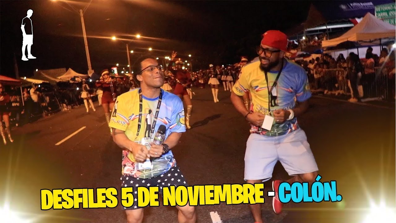 Desfiles 5 de Noviembre 2019 en Col&oacute;n con Bugaman y Rata - Da Flow Internacional
