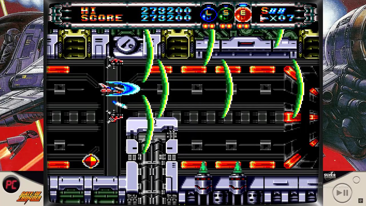 Gate of Thunder (PC Engine CD) Normal difficulty Walkthrough