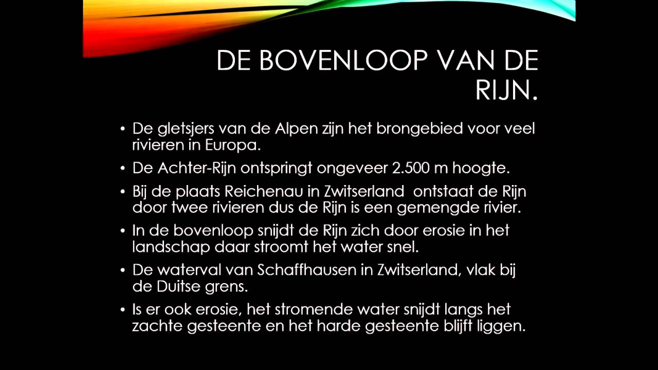Rivieren van ijs instructie leerlingen rythovius