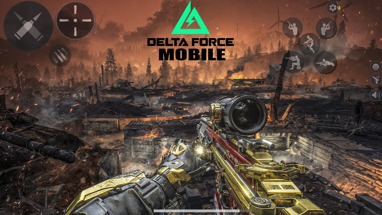 DELTA FORCE MOBILE - NIGHT WARFARE MAX GRAPHICS GAMEPLAY