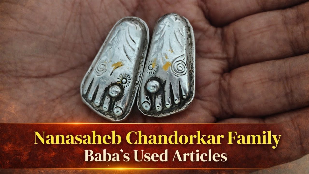Sai Bhakta Nanasaheb Chandorkar family having baba used Articles #saibaba #shirdi