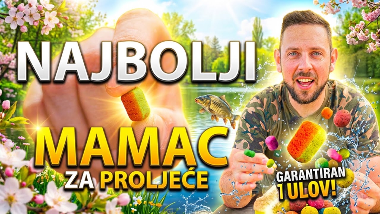 POPUP mamci i PROLJETNI šaranski ribolov