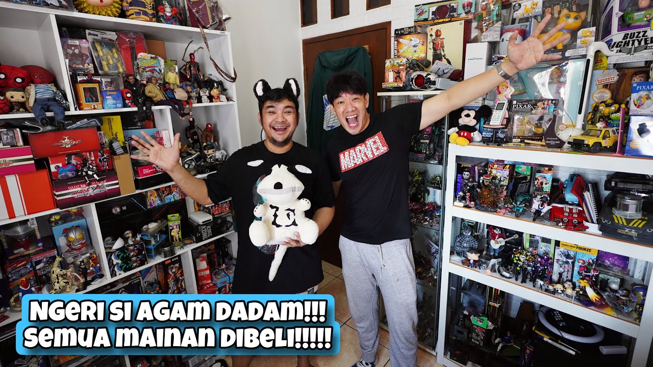 SEMUA DI BELI!!😱😱 SAMPAI DIDALAM MUSHOLA JUGA ADA MAINAN DONG!😱😱