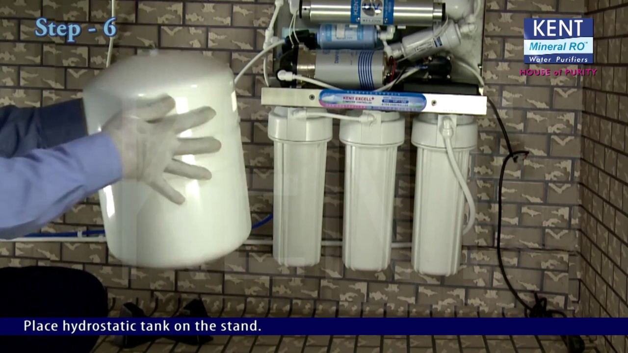 RO UV UF TDS Water purifier: How to Install Guide Kent Excell+ RO | Kent