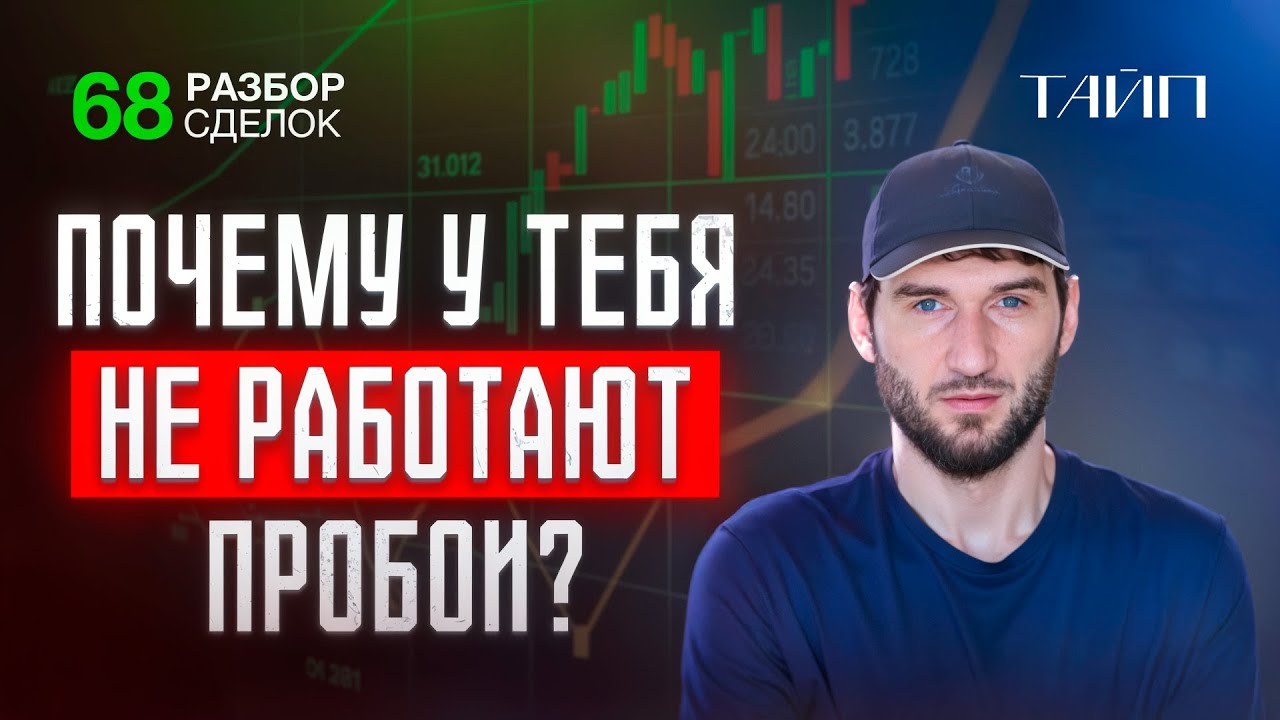 Разбор сделок 68. Почему твои пробои не работают? Система. Торговая тактика. Скальпинг.