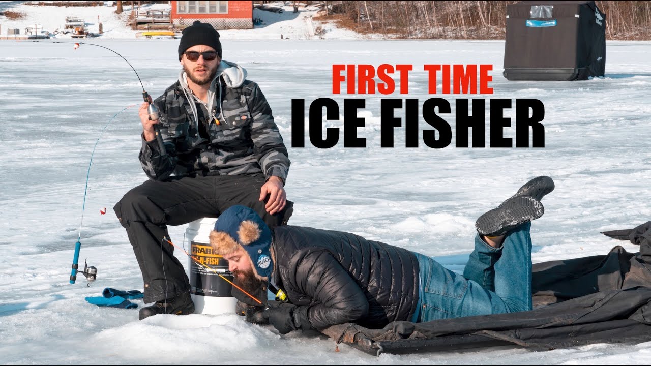 First Time Ice Fisher 🎣