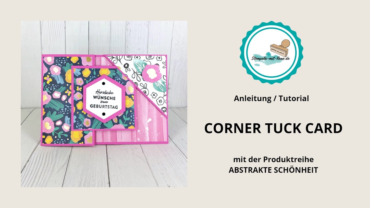 CORNER TUCK CARD
