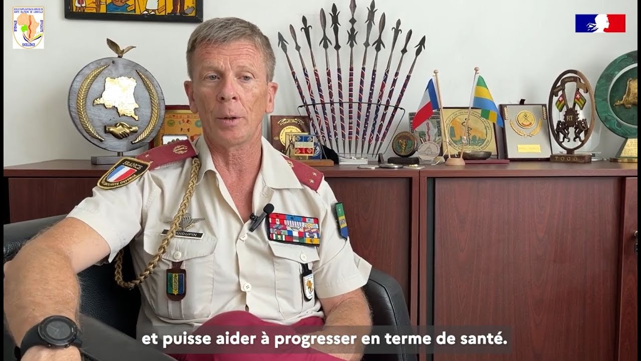 Vidéo de présentation École d'Application du Service de Santé Militaire de Libreville (EASSML)