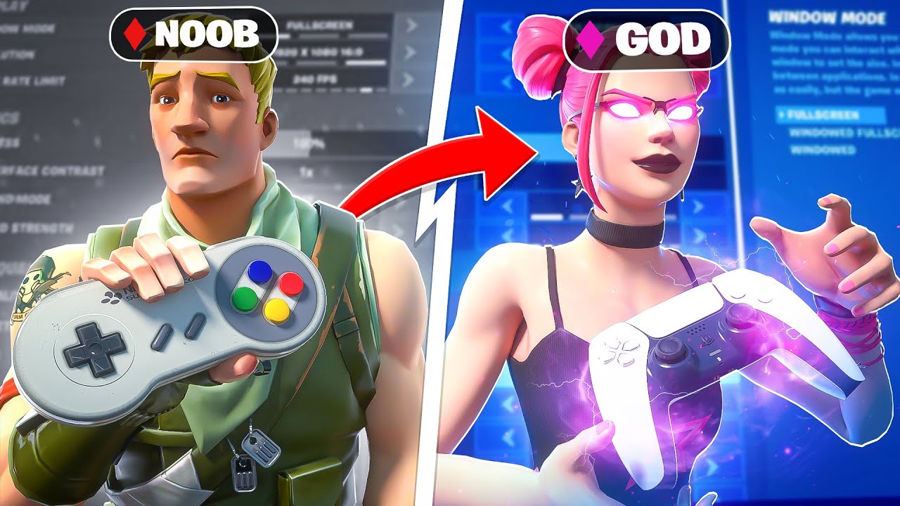 How to INSTANTLY improve controller MECHANICS in Fortnite (Building Tutorial + Tips and Tricks)