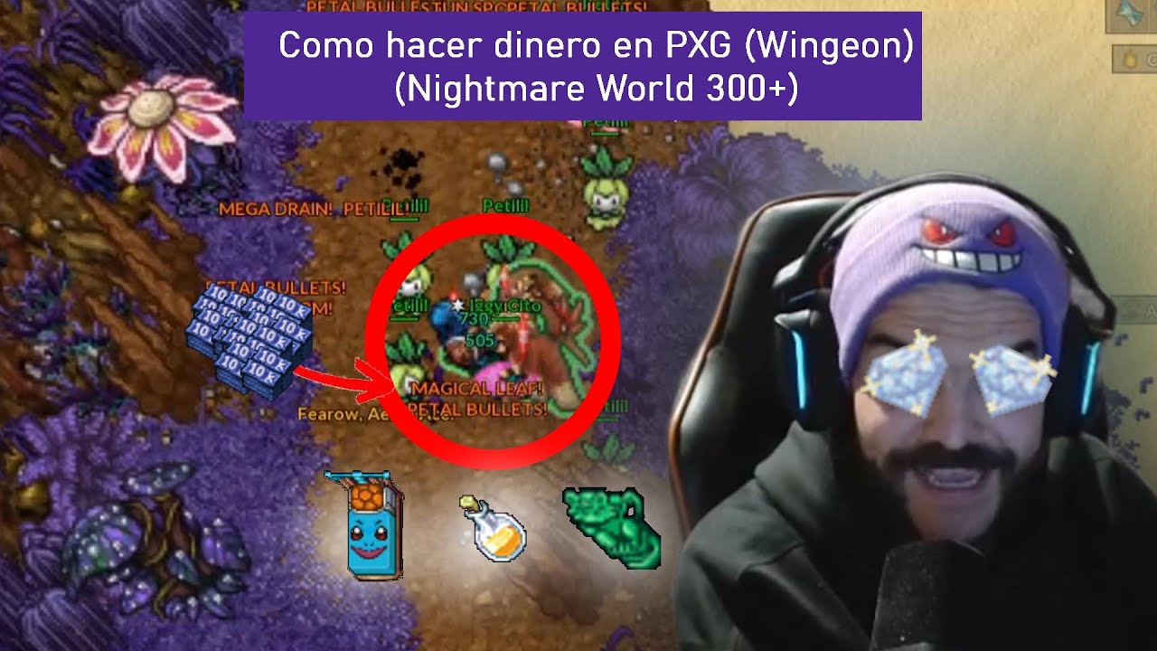 POKEXGAMES - LA MEJOR FORMA DE HACER DINERO EN NIGHTMARE WORLD - WINGEON 300-400