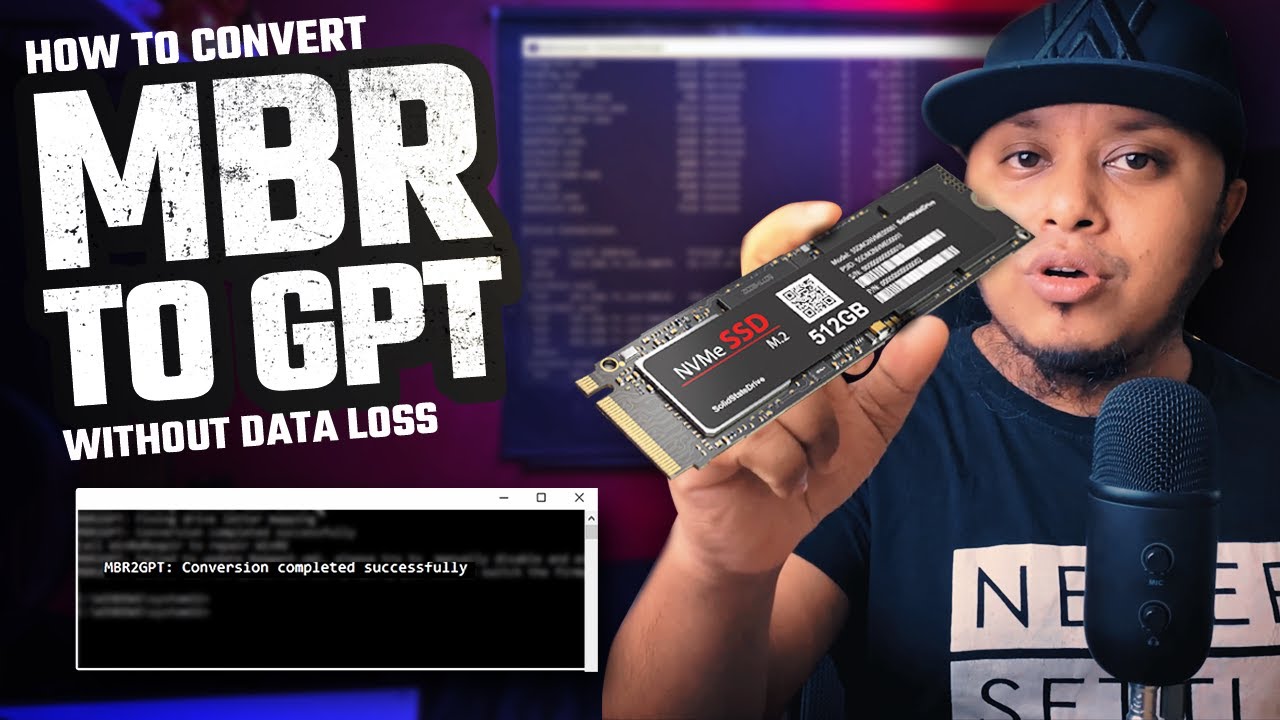 Как конвертировать MBR в GPT без потери данных в Windows 10
