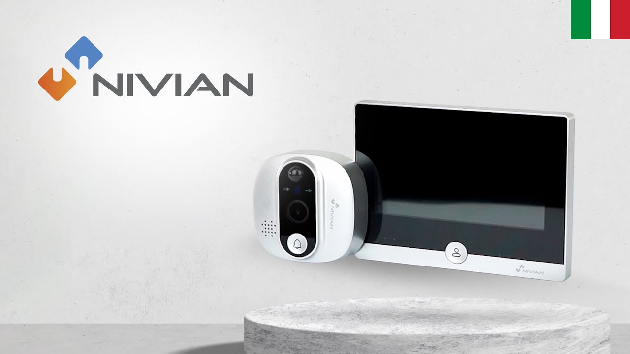 🔵 NIVIAN NVS-IPC-DOORVIEW1 | Spioncino Smart WiFi